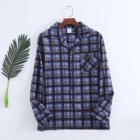 Trajes de casa para hombre, pantalones de manga larga, trajes para Otoño e Invierno, Pijamas para hombre, pijamas de franela con diseño a cuadros para hombre - details 31