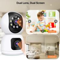 Cámara de Seguridad Inalámbrica 5G Tuya con Lente Doble Monitorización de Seguridad Interior 4K 8MP - details 0