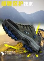 Zapatillas De Deporte Para Hombre Al Aire Libre Otoño Invierno Parejas Zapatos Casuales Zapatos De Montañismo Zapatos De Cuero Para Caminar Calzado Grande - details 11