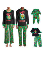 Dr. Seuss GRINCH Who Stole Christmas Matching Family conjuntos de pijama para hombres, mujeres, niños, bebé - details 1