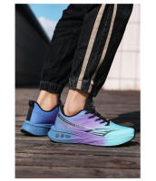 Nuevas zapatillas de deporte de malla transpirable de verano para hombres y mujeres, zapatillas casuales y ligeras de suela suave para correr - details 11