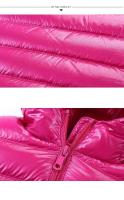Chaqueta de Invierno Ligera y Portátil con Capucha Down de Pato para Niños - details 15