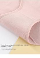Bragas de algodón de cintura alta para mujer, ropa interior Abdominal de talla grande, sin costuras, lencería Sexy, suave - details 13