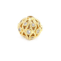 Cuentas de Espaciador de Barril de Brass Dorado de 18K Accesorios de Joyería DIY para Mujeres - details 9
