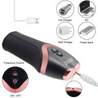 Vibrador de Pene para Masturbación Masculina 12 Velocidades Entrenador de Retraso Sexo Oral Juguetes para Hombres Ejercicio de Estimulación del Glándulo - details 4