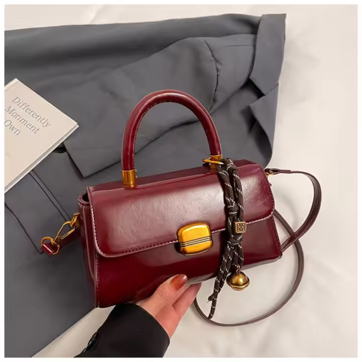 Bolso premium mujer nuevo bolso de mensajero versátil moda portátil pequeño bolso cuadrado marea - 1