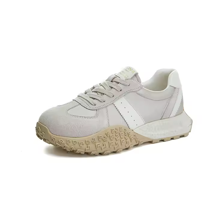 Zapatos de cuero Forrest Gump Zapatillas de entrenamiento alemanas retro versátiles para mujeres - 1