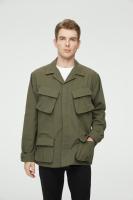 Chaqueta de fatiga de la selva ejército oliva negro campo ligero vintage militar safari rompevientos camisa de talla grande mujeres moda hombres - details 20