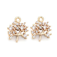 Colgantes de Árbol de Brasso Dorado de 18K Joyería Hazte de Diamantes Falsos y Circonio - details 27