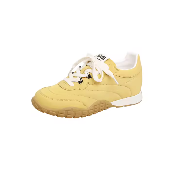 Nuevos zapatos transpirables con suela gruesa que realzan los zapatos Forrest Gump de suela blanda para correr, zapatos deportivos casuales. - 1