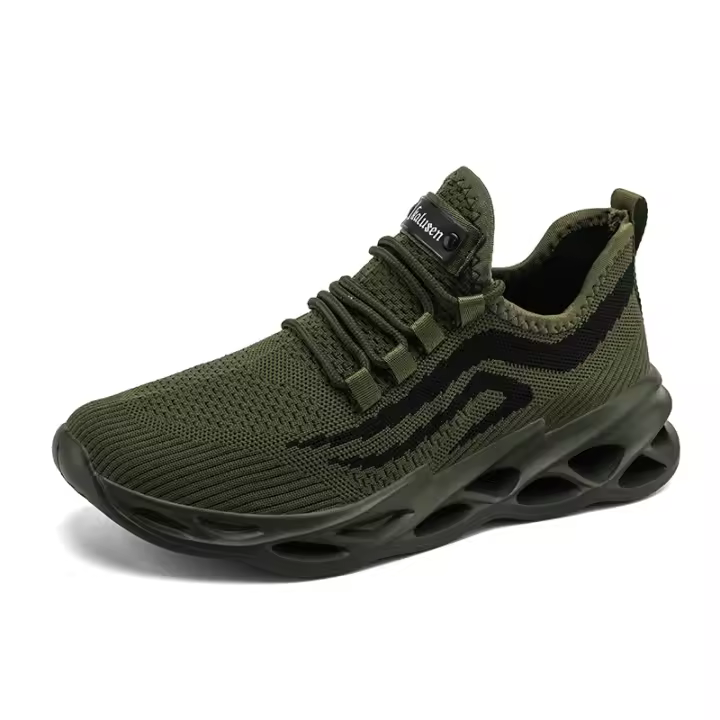 Zapatos de entrenamiento transpirables para hombre, zapatillas deportivas informales ultraligeras, a la moda, para gimnasio - 1