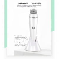 Limpiador facial de silicona Cepillo facial recargable resistente al agua Limpiador de poros 4 en 1 Limpiador facial eléctrico - details 4