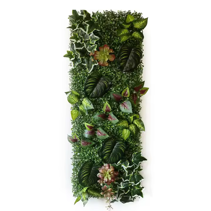 Planta Artificial, fondo de césped, pared, hierba, decoración de boda, alfombra verde adecuada para decoración de jardín interior y exterior - 1
