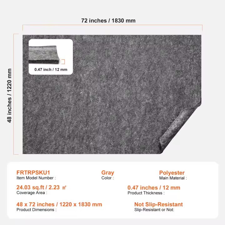 Pinza para alfombras SucceBuy, comodidad premium debajo del pie. Seguro para todos los pisos. Cojín de acolchado para alfombra - 1