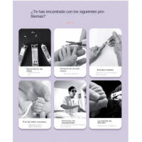 Manicura eléctrica hogar mini molino automático para adultos, bebés y ancianos, manicura, poda y molino de uñas - details 2