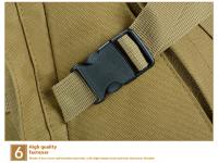 Mochila táctica militar, Mochilas de asalto para senderismo al aire libre Camping Trekking Pesca Caza - details 15
