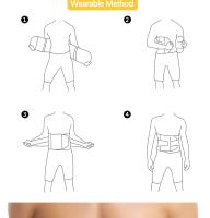 ROBASUK-Entrenador de cintura, corsés recortadores, moldeador de cuerpo para pérdida de peso, cinturón adelgazante ajustable, Control de barriga, moldeador de cuerpo para sudor, cintura delgada - details 14