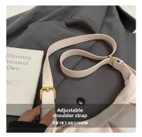 Bolso cruzado plisado de estilo coreano, bolso ligero de Color sólido de PU, bolso de mano de cuero suave, bolso de hombro para mujer - details 10
