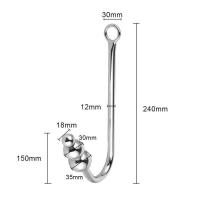 Empaquetado privado SEXY Sexy Hook Anal Beads Butt Plug para dilatador vaginal hombres masajeador de próstata juguetes sexuales adultos juegos pareja herramienta productos eróticos - details 5