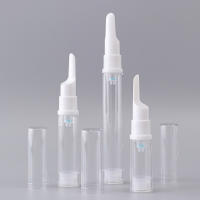 Botella con bomba de vacío sin aire transparente, crema cosmética para ojos, dispensador de tamaño de viaje, contenedores rellenables, herramientas de maquillaje portátiles, 5/10/15ml - details 2