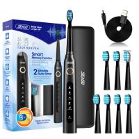 Cepillo de dientes eléctrico de alta calidad para adultos, carga inteligente sónica - details 1
