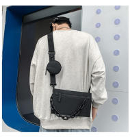 Nuevos bolsos para hombres y mujeres, bolsos de cadena personalizados de moda, bolsos de mensajero de hombro neutros y versátiles de moda, bolsos cuadrados pequeños. - details 14