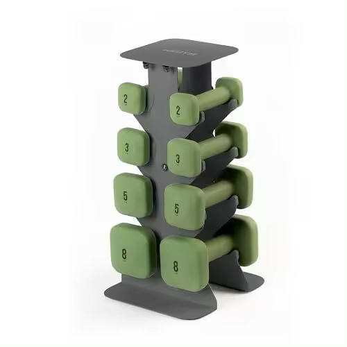 WeGym SafeGrip Mancuernas, Antideslizantes, Antivuelco, Asas Gruesas, Pesas Libres, Mancuernas Cuadradas para Entrenamientos Seguros en Casa, - 1