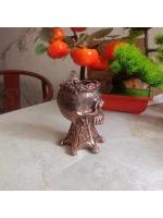 Cráneo de Halloween Popular, escultura de resina para decoración del hogar, maceta de flores, adorno para vacaciones - details 18