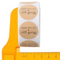 Rollo de pegatinas autoadhesivas para regalo, rollo de pegatinas de 1 pulgada, 500 piezas, gracias por tu pedido - details 6