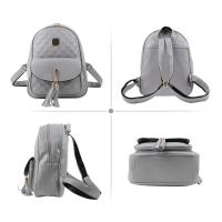Mochila de Cuero PU para Mujer, Mochila Informal para Viajar, Trabajo Escolar, Bandolera, Conjunto de Mochila - details 8