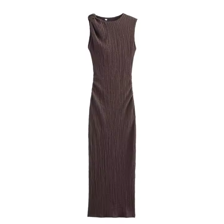 Casual Chic Verano Sin mangas s, Moda femenina larga y recta por - 1