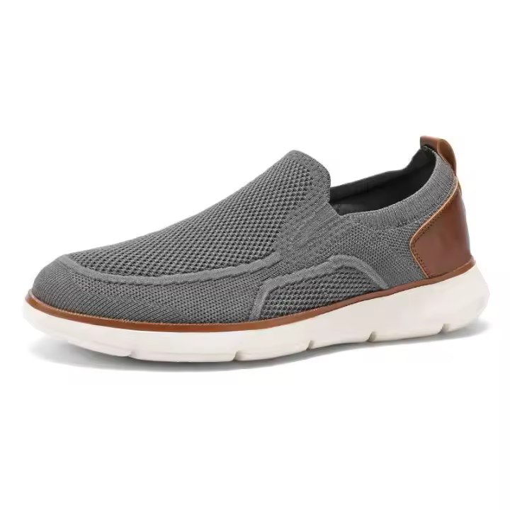 Nuevos zapatos de tabla versátiles transpirables de alta calidad y a la moda para hombres, zapatos deportivos para caminar de talla grande 48, zapatos casuales - 1