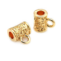 Collares de latón de Color dorado de 18K, pulseras, dijes, conectores, colgantes, cierres, cuentas, conector, suministros para fabricación de joyas, accesorios Diy- - details 0