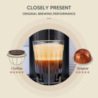 Tapa reutilizable de 2 piezas para Nespresso Vertuo y VertuoLine, cápsulas rellenables y compatibles de silicona - details 3