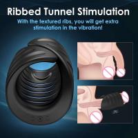 Leten HESEKS masturbador masculino vibrador de entrenamiento con Control de aplicación juguete sexual para hombres masajeador Sexual anillo glande entrenador 18 - details 10