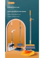 Juego de recogedor y escoba plegable para el hogar, recogedor y escoba de basura, juego de limpieza mágica para Cocina - details 0