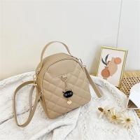 Mochila pequeña Fashiona para mujer y niña, bolso de hombro de PU con rejillas, mini mochilas escolares sual - details 10