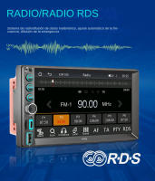 Radio Coche 7" Pantalla Táctil｜Bluetooth/Android Auto/USB/AUX｜FM HD + Manos Libres｜Instalación Plug&Play - details 7
