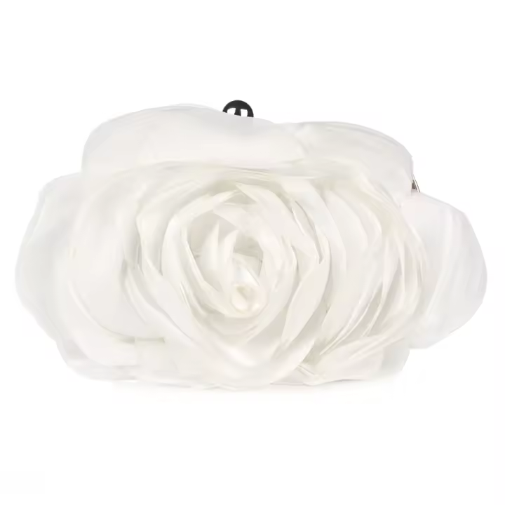 Bolso de noche con flores para mujer, Cartera de noche para novia, vestido completo, para fiesta, boda, gran oferta - 1