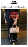 Bolso Tote Impreso de Nicho Elegante de la Marca de Hong Kong2025Nuevo Estilo Bolso de Mano de Alta Gama Bolso de Hombro Cruzado - details 3
