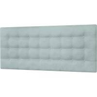 Tapado de Cabecero de Cama Premium Tela Tejida Antimanchas Tamaño 180 x 70 Verde Agua - details 2