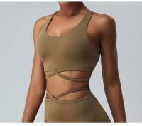 Conjunto de Yoga Sin Costuras de Alta Elasticidad para Mujeres 2pcs Pantalones de Yoga de Cintura Alta Traje de Gimnasio Fitness Ropa de Entrenamiento para Niñas - details 8