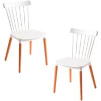 Paquetes Sillas Comedor - Pack 2 Sillas Leka - Blanco - details 0