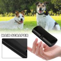 Peine flotante para depilación de mascotas, cepillo de masaje suave para pelo largo y corto - details 1