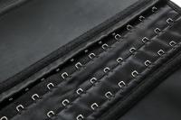 Faja de goma de látex 100% con hueso de acero para mujer, corsés de entrenamiento de cintura, moldeador de cuerpo de reloj de arena, faja de cintura larga para Torso, pérdida de peso - details 6