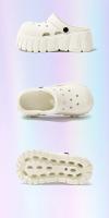 Zapatos de verano para mujer, sandalias de playa con suela gruesa de EVA, pantuflas antideslizantes de moda, sandalias de aumento de altura para interiores y exteriores - details 11