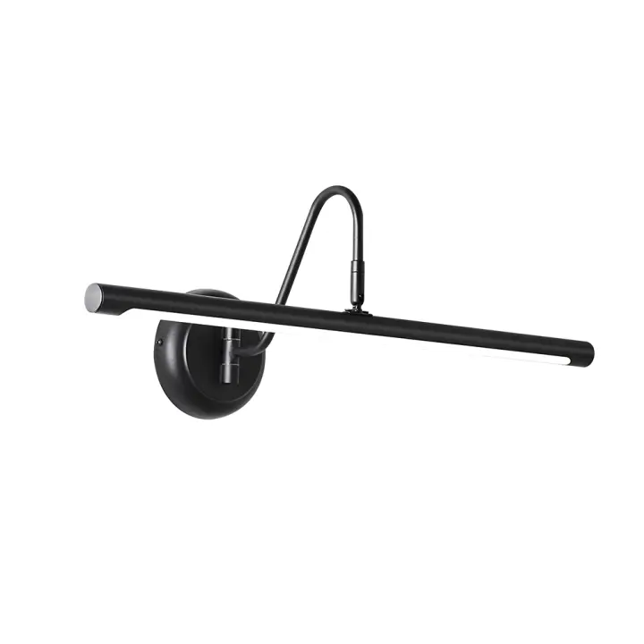 Seediq-Luz Led de pared para espejo de baño, lámpara moderna montada en la pared, color negro, para interior, AC85-265V, 16, 22W - 1