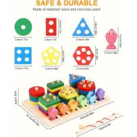 Juguetes Educativos Montessori Set de Construcción 2 en 1 Regalo de Cumpleaños Ideal para Niños de 1 a 3 Años - details 2