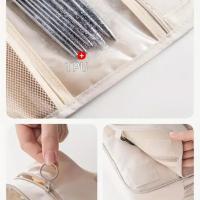 Bolsa de Viaje Impermeable Organizador de Equipaje con Pequeños Bolsillos de Malla - details 7