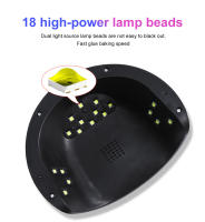 Lámpara de Manicura de Infrarrojos Profesional de 18LEDs Secado Rápido de Esmalte UV - details 1
